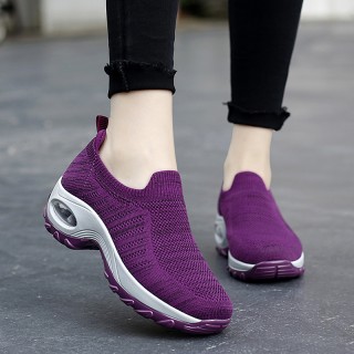 40 Purple - Sports Women's Trending Breathable Fabric Shoe