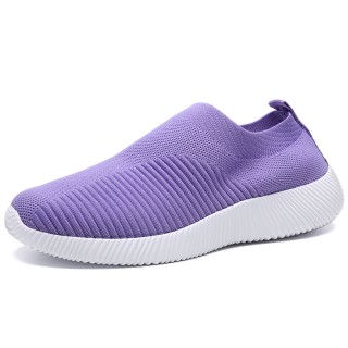 41 Purple - Sports Women's Casual Breathable Fabric Shoe