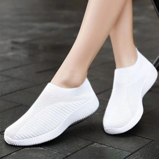 36 White - Sports Women's Casual Breathable Fabric Shoe