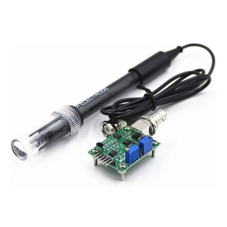 Black - Liquid PH 0~14 Detection Sensor Shield