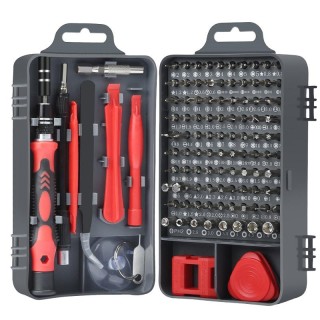 Deep Red -  115 in 1 Precision Magnetic Screwdriver Set