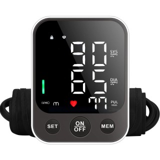 Black Round Key - Digital Upper Arm Blood Pressure Monitor