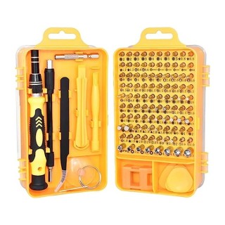 Lemon Yellow - 115 in 1 Precision Magnetic Screwdriver Set