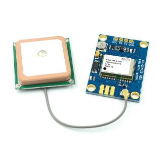 7M Blue - GY-NEO High Precision GPS Module with Antenna