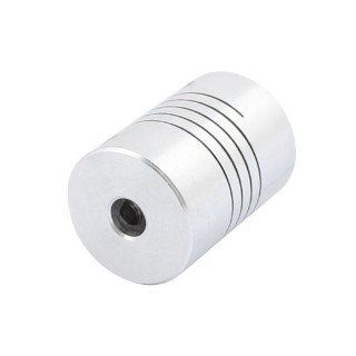 8x8mm Silver - D19L25 Elastic Coupling Threaded Encoder