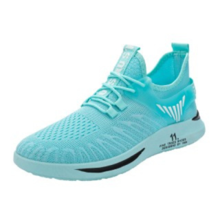43 Turquoise - Sports Men's Light Breathable Fabric Shoe
