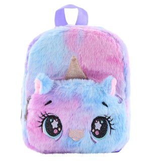 Purple - Children's Plush Unicorn Backpack