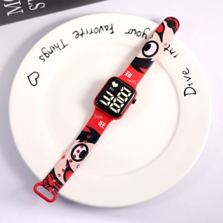 Spirit Guy Red - Children's Classic Digital Square Watch