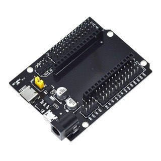 Black - I/O Expansion Shield for ESP32