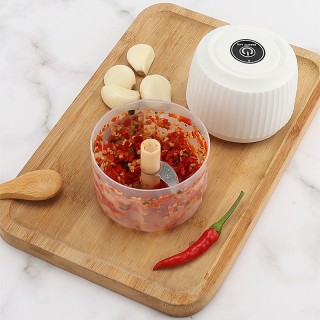 K16 White - 250ml Portable Mini Electric Food Processer