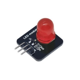 10mm Red - Single LED Shield