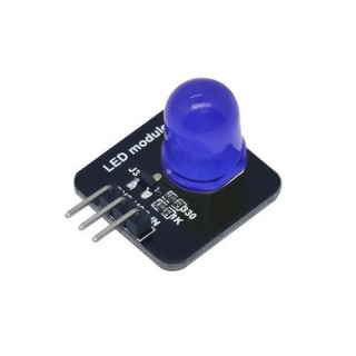 10mm Blue - Single LED Shield