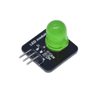 10mm Green - Single LED Shield
