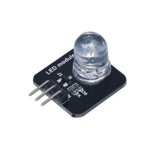 10mm White - Single LED Shield