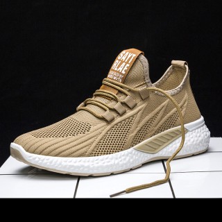 40 Khaki - Sports Men's Breathable Net Shoe