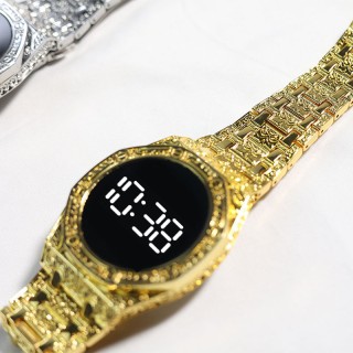 Golden - Men's Trendy Digital Octagonal Watch