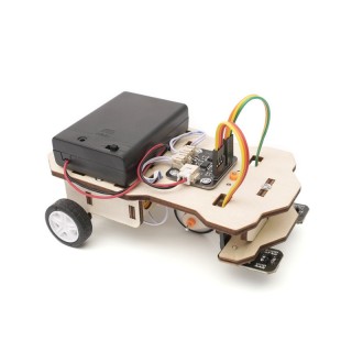 A-10A Line Following - STEAM DIY Wooden Robot