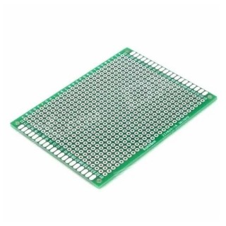 6x8cm Green - Double Layer Dotted Veroboard