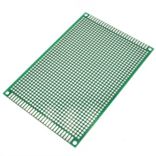 8x12cm Green - Double Layer Dotted Veroboard