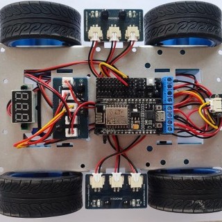 CM14 Silver - Metal Robot Development Kit