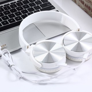XB450 White - Extra Bass Wired Headphone