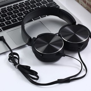 XB450 Black - Extra Bass Wired Headphone