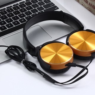 XB450 Golden - Extra Bass Wired Headphone
