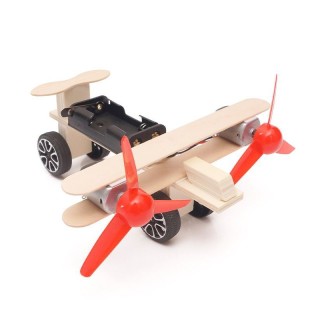 F13A Aircraft - STEAM DIY Wooden Robot