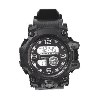 Matte Black - Men's Classic Digital Circular Watch