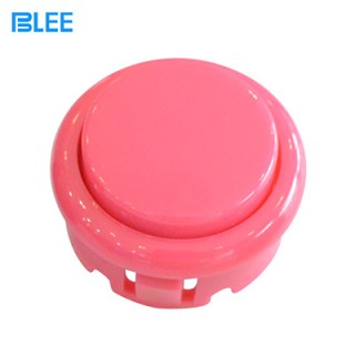 30mm Pink - Small Circular Arcade Button