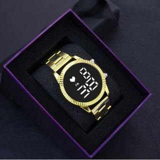 Golden - Men's Stylin' Digital Round Watch