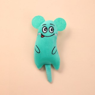 Tongue Mouse Green - Animal Stuffed Soft Plush Toy for Cat