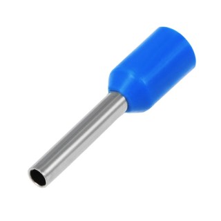 E1508 Blue - Insulated Ferrules Terminal Block of 20 Pieces