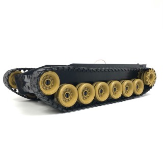 225x95x45mm Black - Smart Robot Tank Chassis