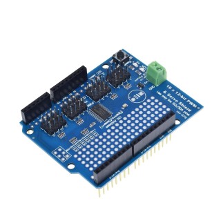 PCA9685 Blue - 16 Channel 12 Bit I2C UNO Compatible Servo Controller