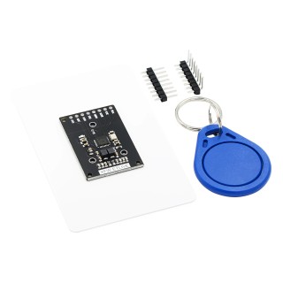 Black MFRC522 - 13.56MHz RFID Card Shield