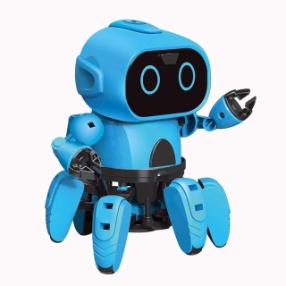 6 Legs Sky Blue - ABS Robot Development Kit