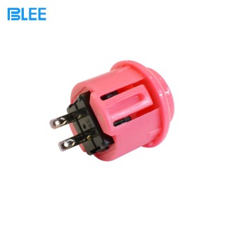 24mm Pink - Mini Circular Arcade Button