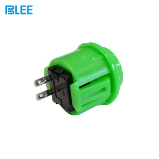 24mm Green - Mini Circular Arcade Button