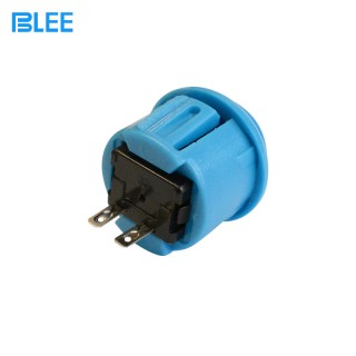 24mm Blue - Mini Circular Arcade Button