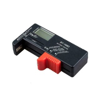 BT-168D Black - Mini Digital Battery Tester