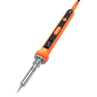 100W Orange - EU Plug Fast Heating Smart Soldering Iron