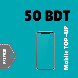 50 BDT - Prepaid Sim Mobile Top-Up