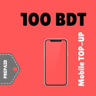 100 BDT - Prepaid Sim Mobile Top-Up