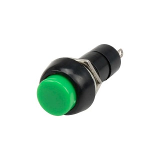 220v AC Green - PBS-11A Self-Lock Round Push Switch