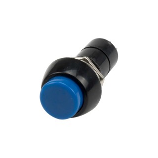 220v AC Blue - PBS-11A Self-Lock Round Push Switch