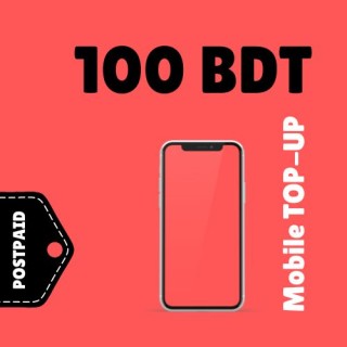 100 BDT - Postpaid Sim Mobile Top-Up