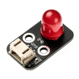 8mm Red - HS-F08P Single LED Shield