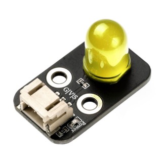 8mm Yellow - HS-F08P Single LED Shield