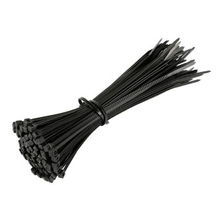 20pcs Black - 100mmx2.5mm Self Locking Nylon Cable Ties